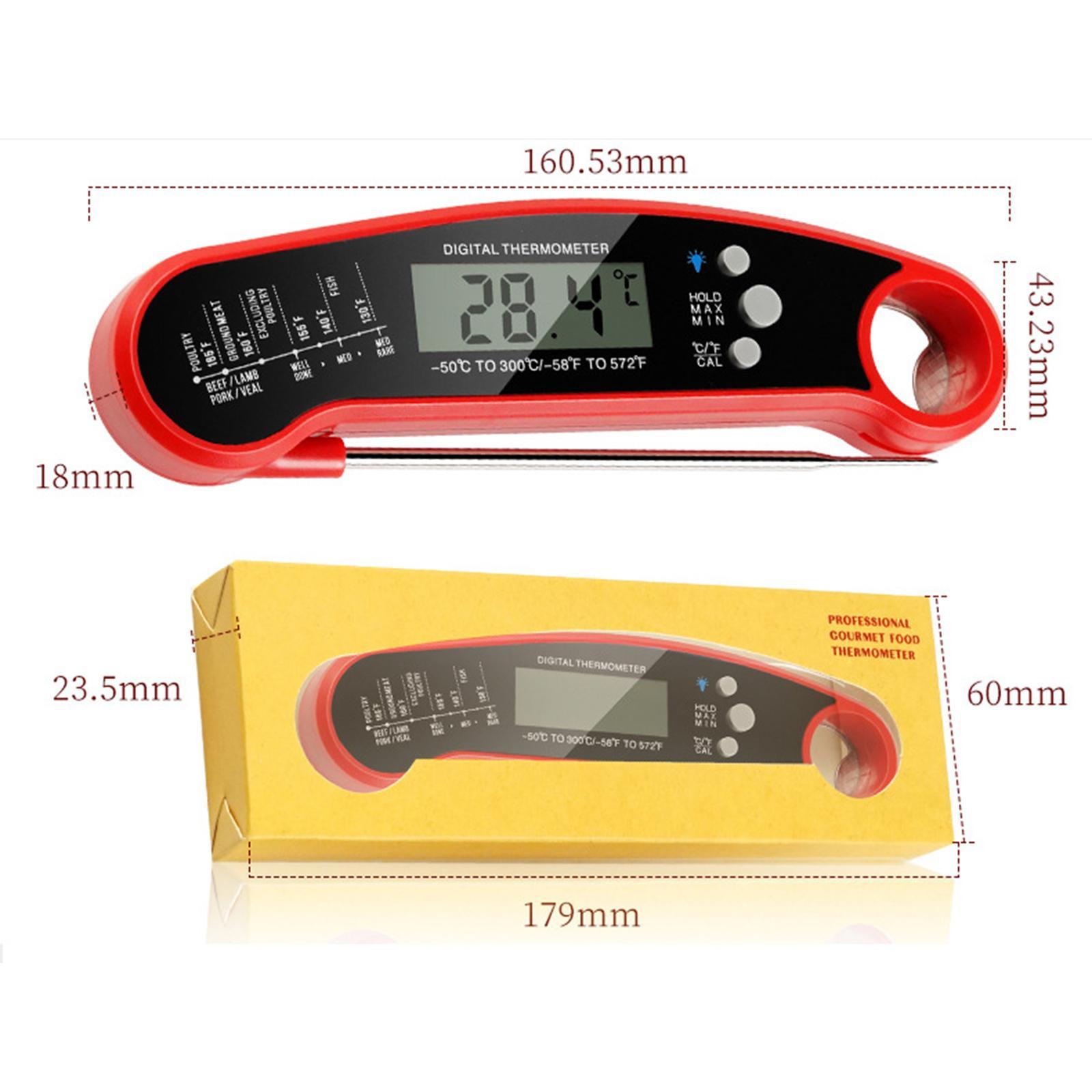 Kitchen BBQ Thermometer Precision Grill Thermometer for BBQ Deep Fry