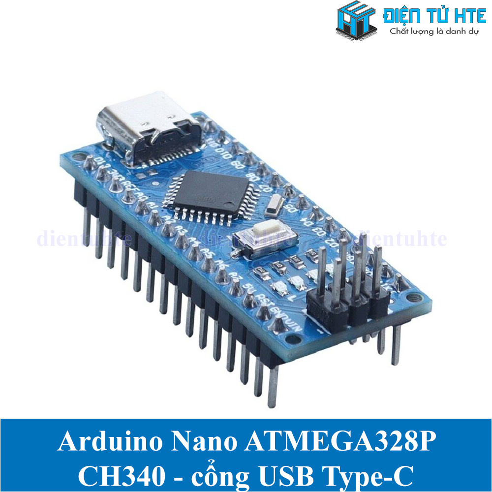 Arduino Nano V3 CH340 - giao tiếp USB TypeC