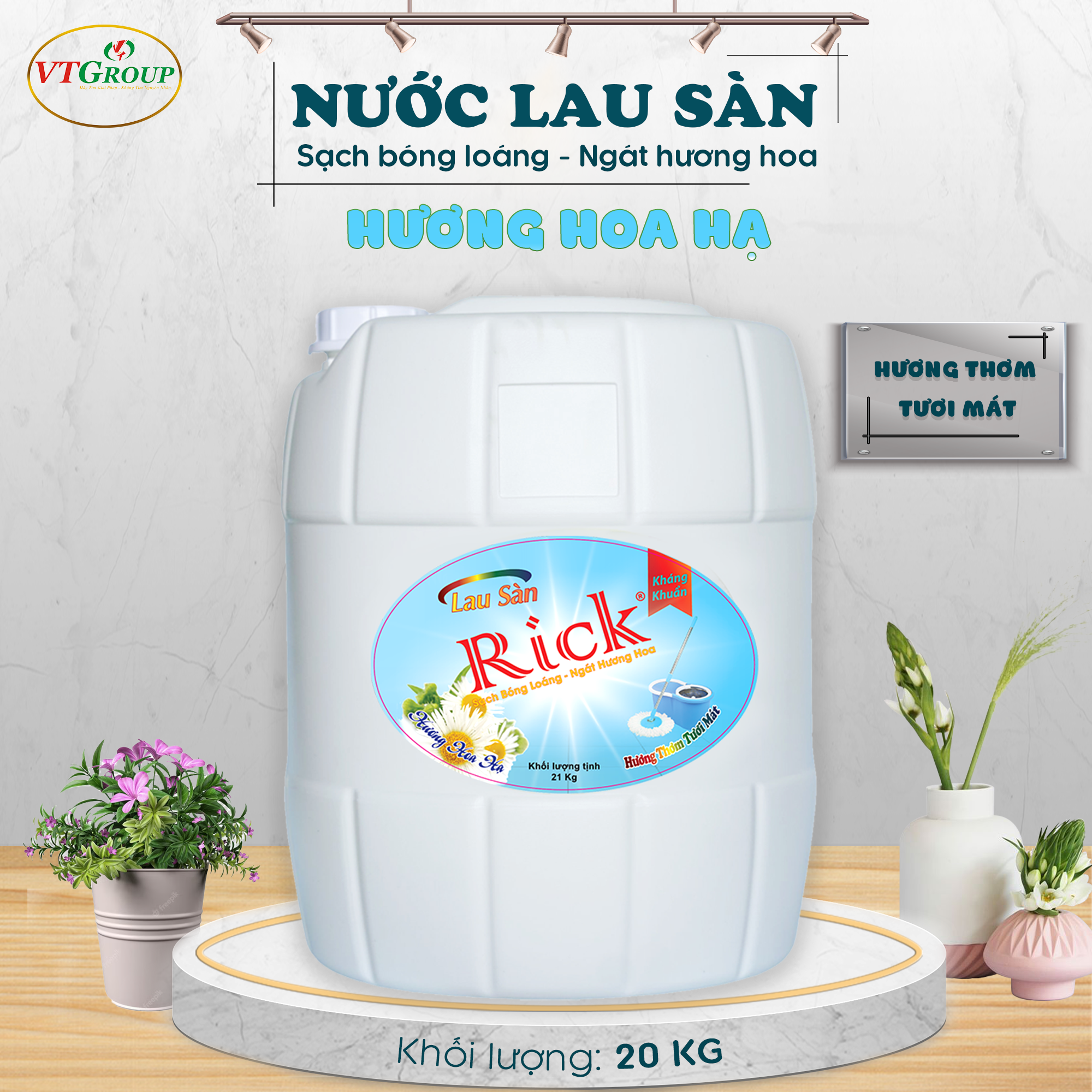 Nước lau sàn Rick 20kg