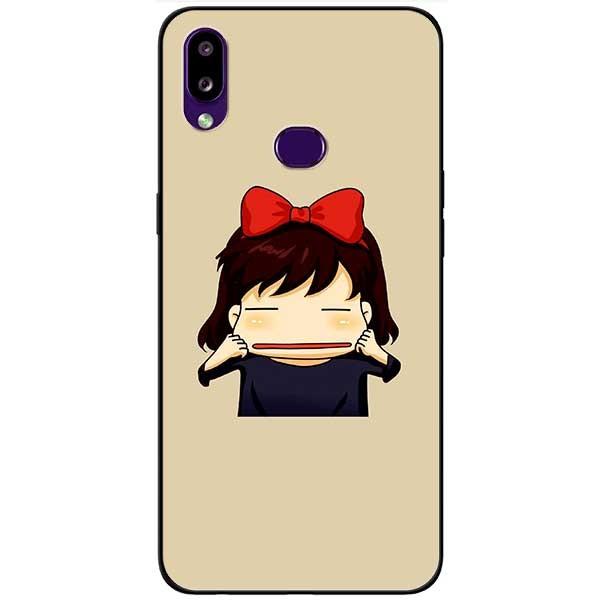 Ốp lưng dành cho Samsung A10 - A10s - A11 mẫu Anime Cô Gái Véo Má