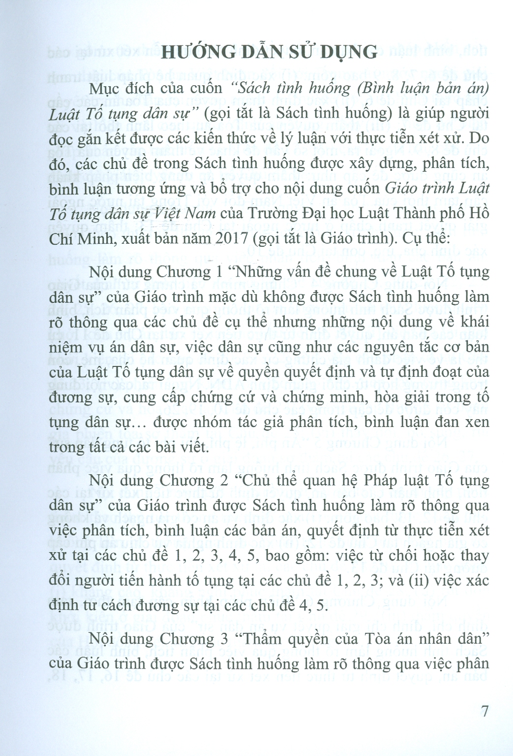 SÁCH TÌNH HUỐNG LUẬT TỐ TỤNG DÂN SỰ (Bình Luận Bản Án)