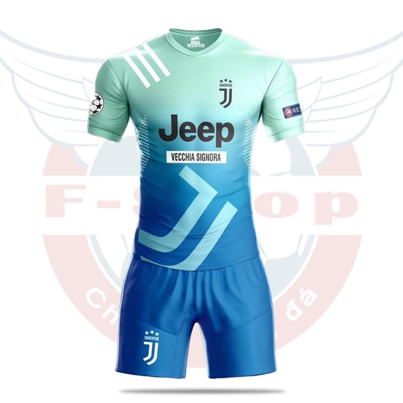 Bộ quần áo bóng đá trẻ em - thiếu niên câu lạc bộ Juventus CLB Serie A