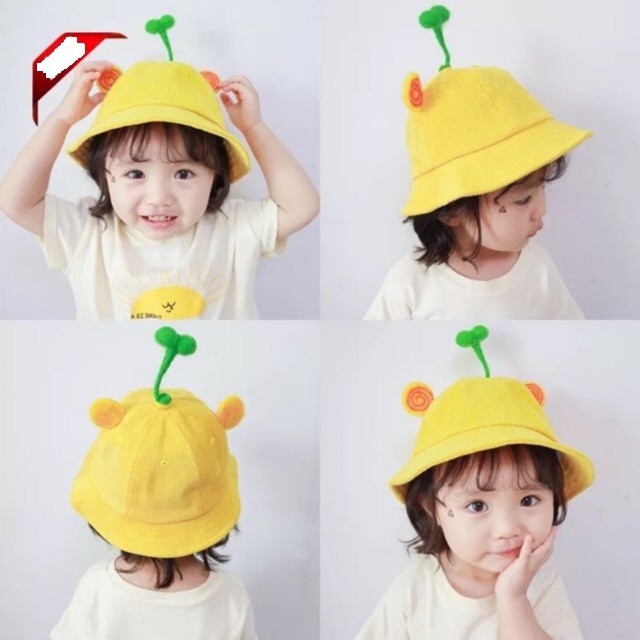 Mũ Vành Mầm Cây Cute Lạc Lối Cho Bé