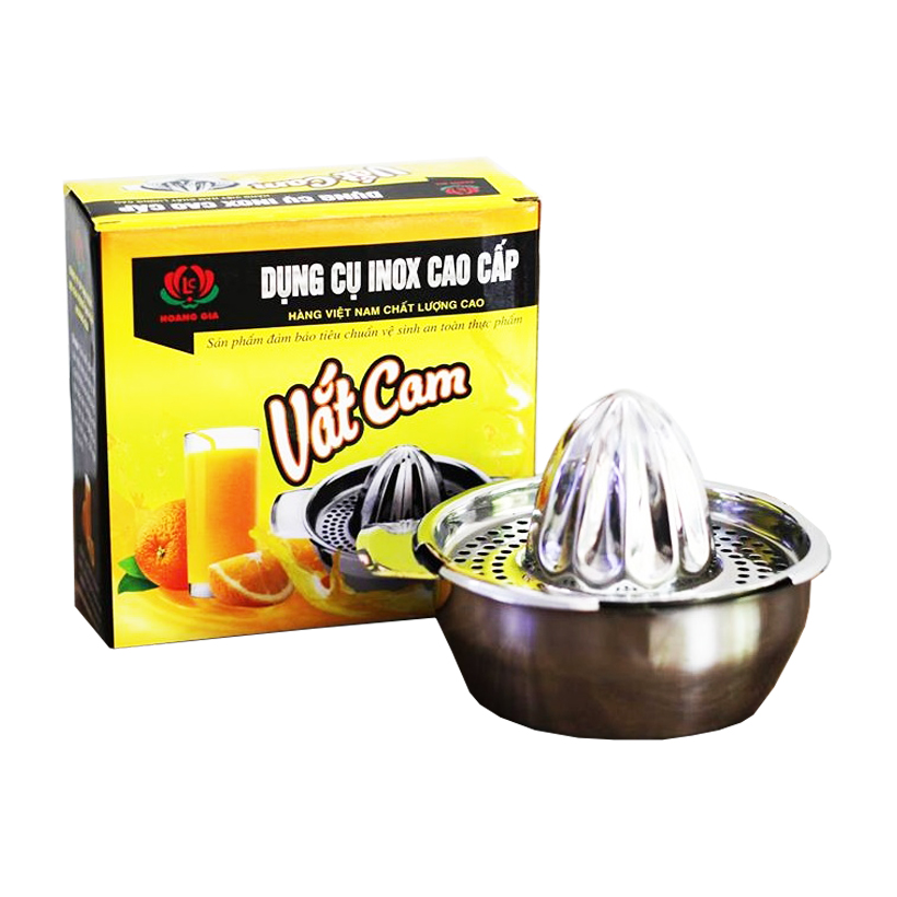 Dụng cụ vắt cam inox Hoàng Gia