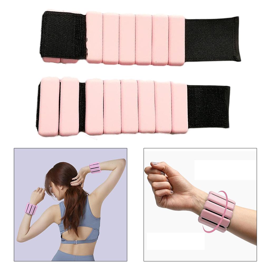 Ankle Wrist Weights Leg Arm Exercise Fitness Training Workout Walking Black