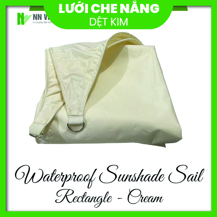 Bạt che mưa nắng Waterproof che mát sân vườn, chắn mưa nắng