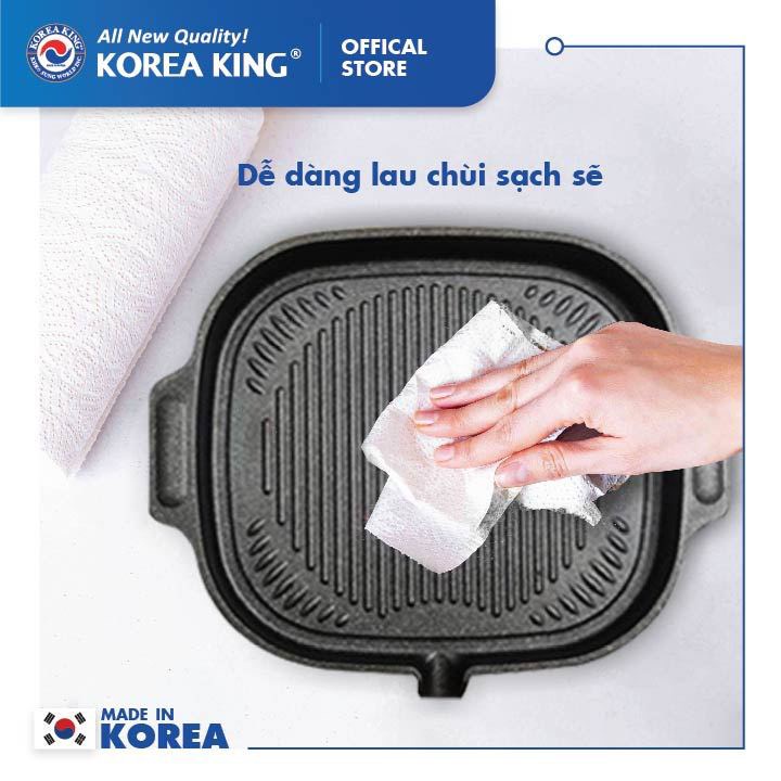 Chảo nướng chống dính Korea King KGP-32MHI-hàng chính hãng