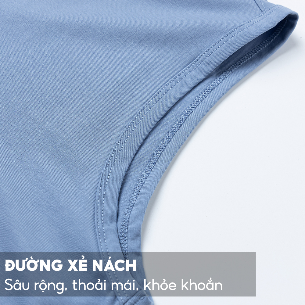 Áo Sát Nách Nam 5S FASHION, Chất Cotton Mềm Mát, Thấm Hút Tốt, Thiết Kế Trơn Basic, Thể Thao, Khỏe Khoắn (ATT23003)