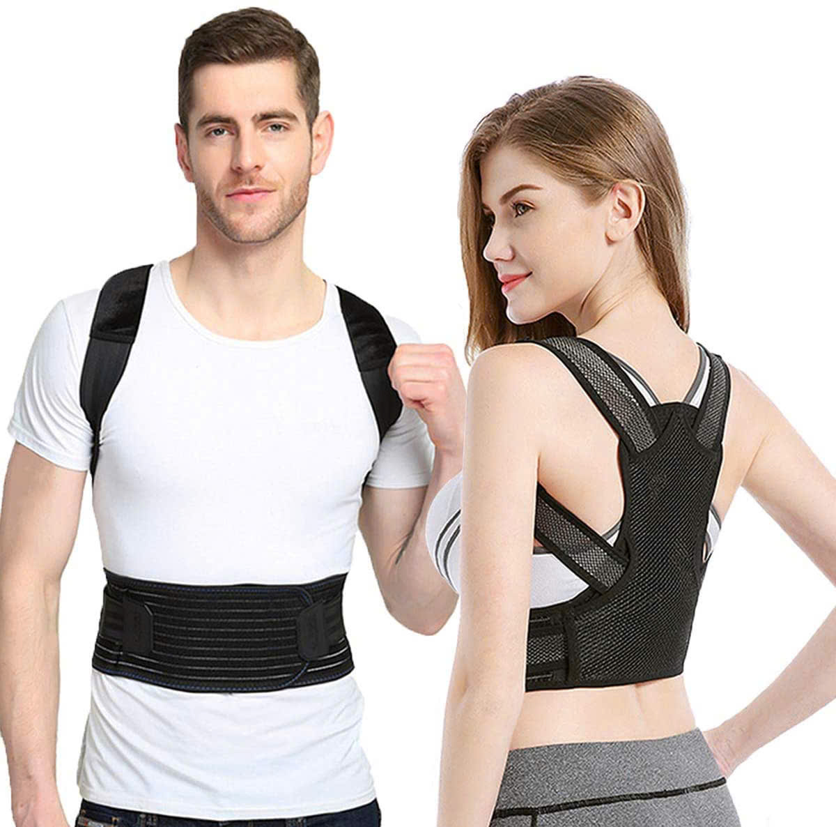 Đai đeo chống gù lưng DCG6 Đai chống gù giúp thẳng cột sống hỗ trợ vận động định hình cải thiện vóc dáng