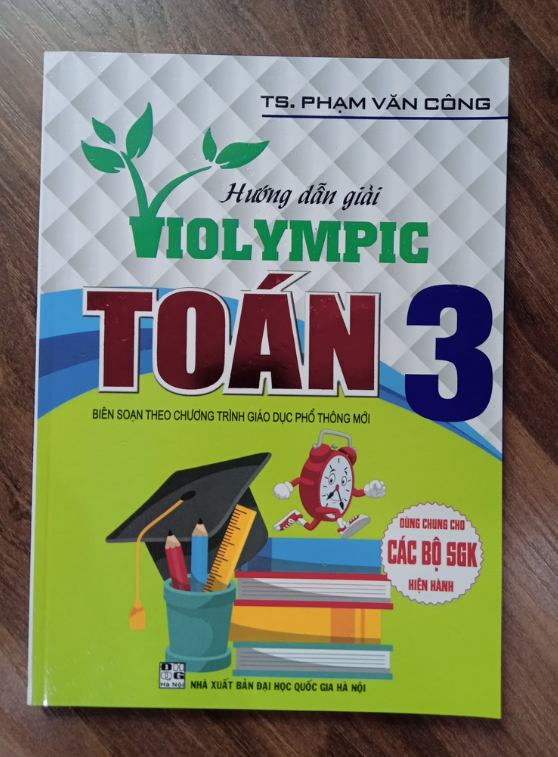 Sách - Hướng Dẫn Giải Violympic Toán Lớp 3 biên soạn theo chương trình GDPT mới