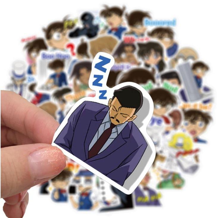 Sticker dán cao cấp CONAN Cực COOL ms#172