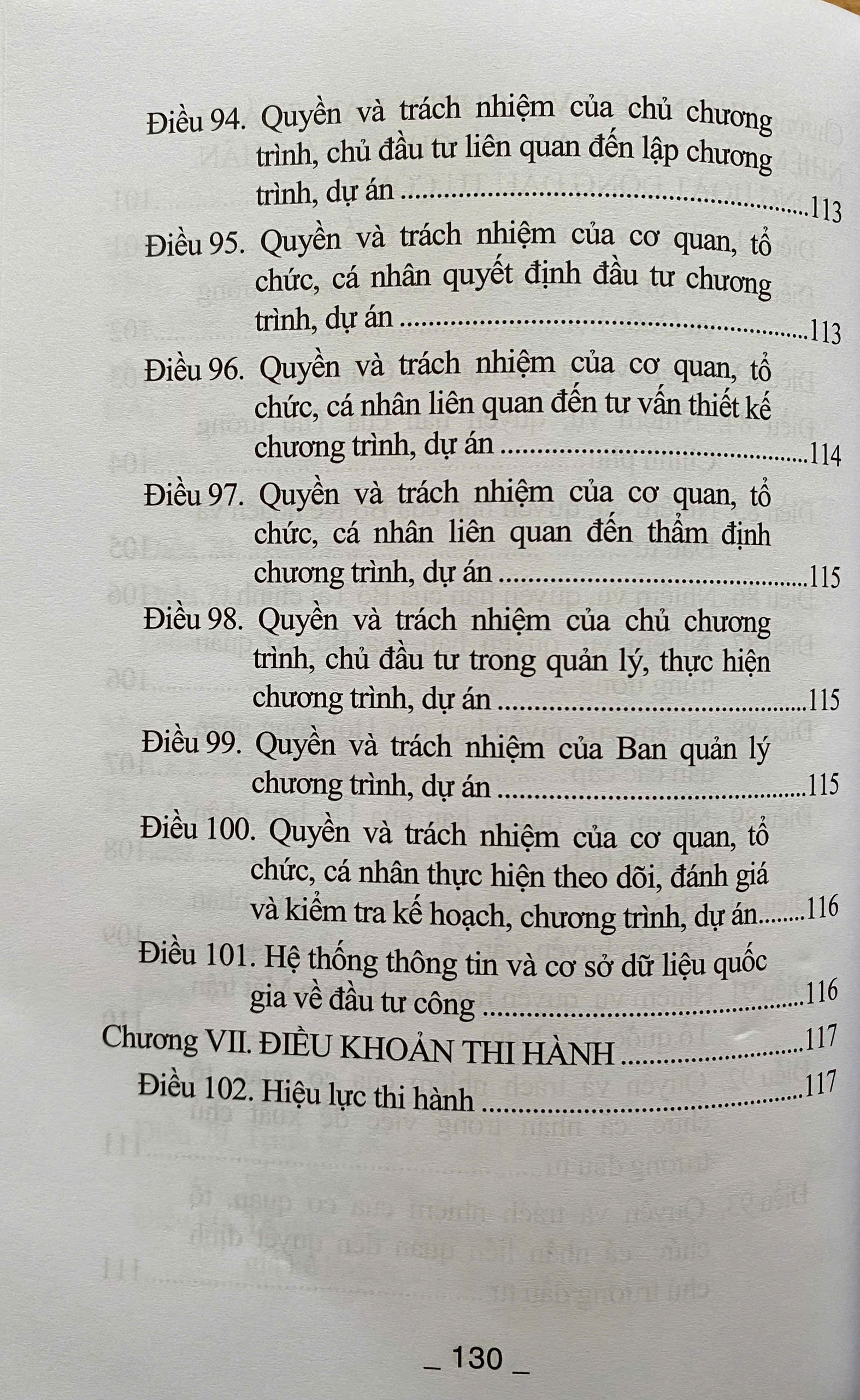 Luật Đầu Tư Công