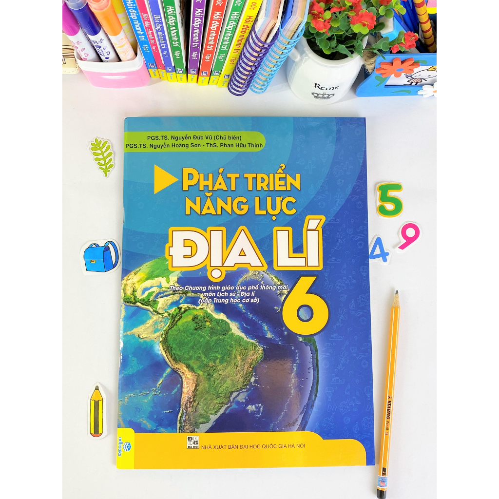 Sách - Phát Triển Năng Lực Địa Lí Lớp 6 - ndbooks
