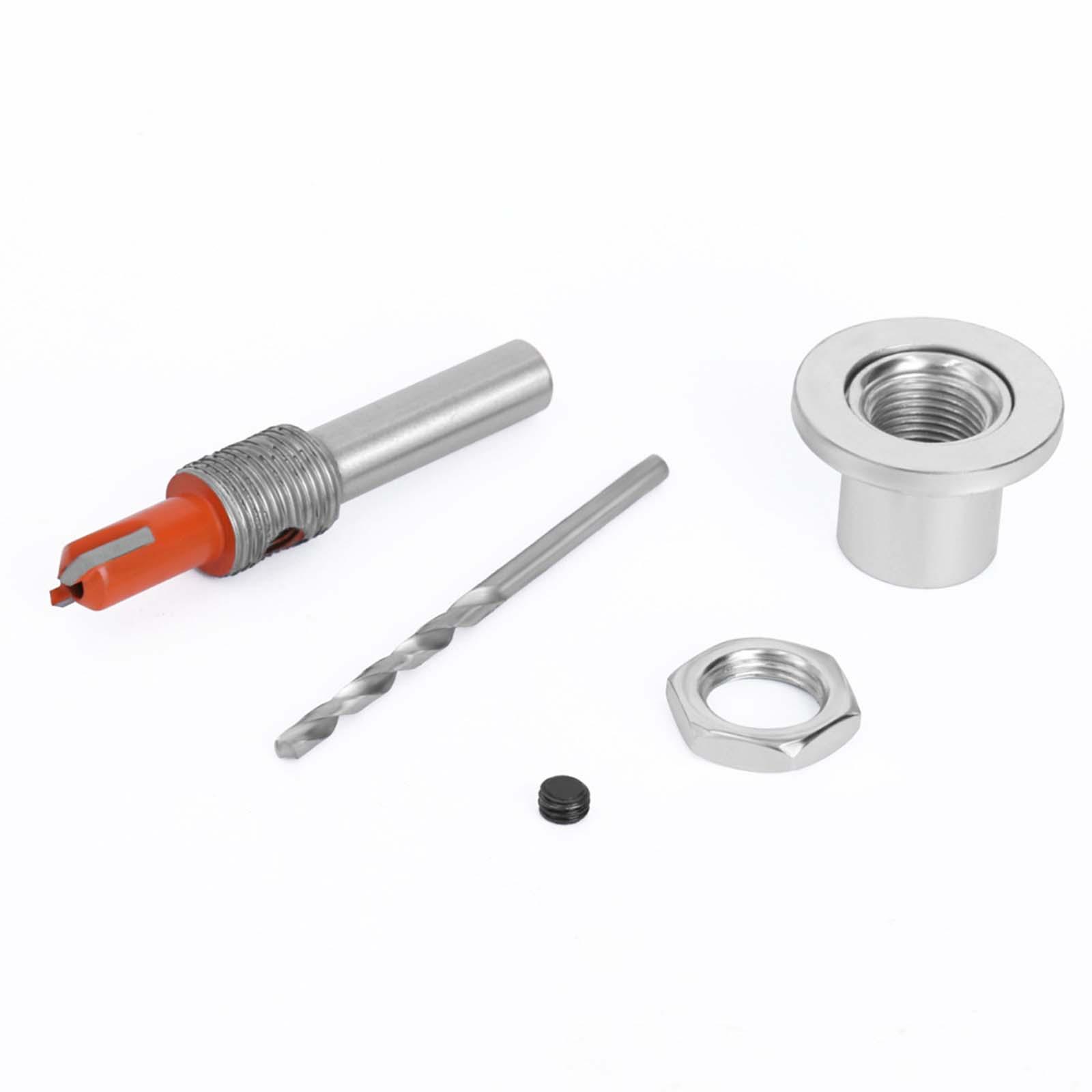 Woodworking Drill Bit Countersink Adjustable Round Steel for Drilling