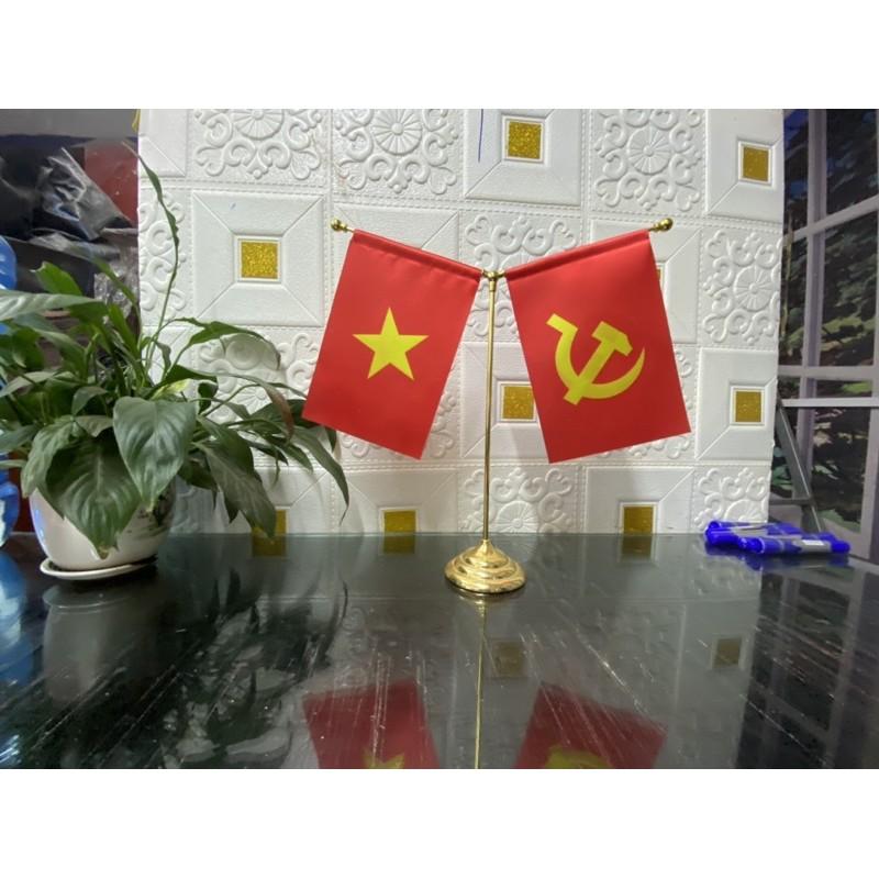 Đế cắm cờ để bàn làm việc, cờ trang trí để bàn