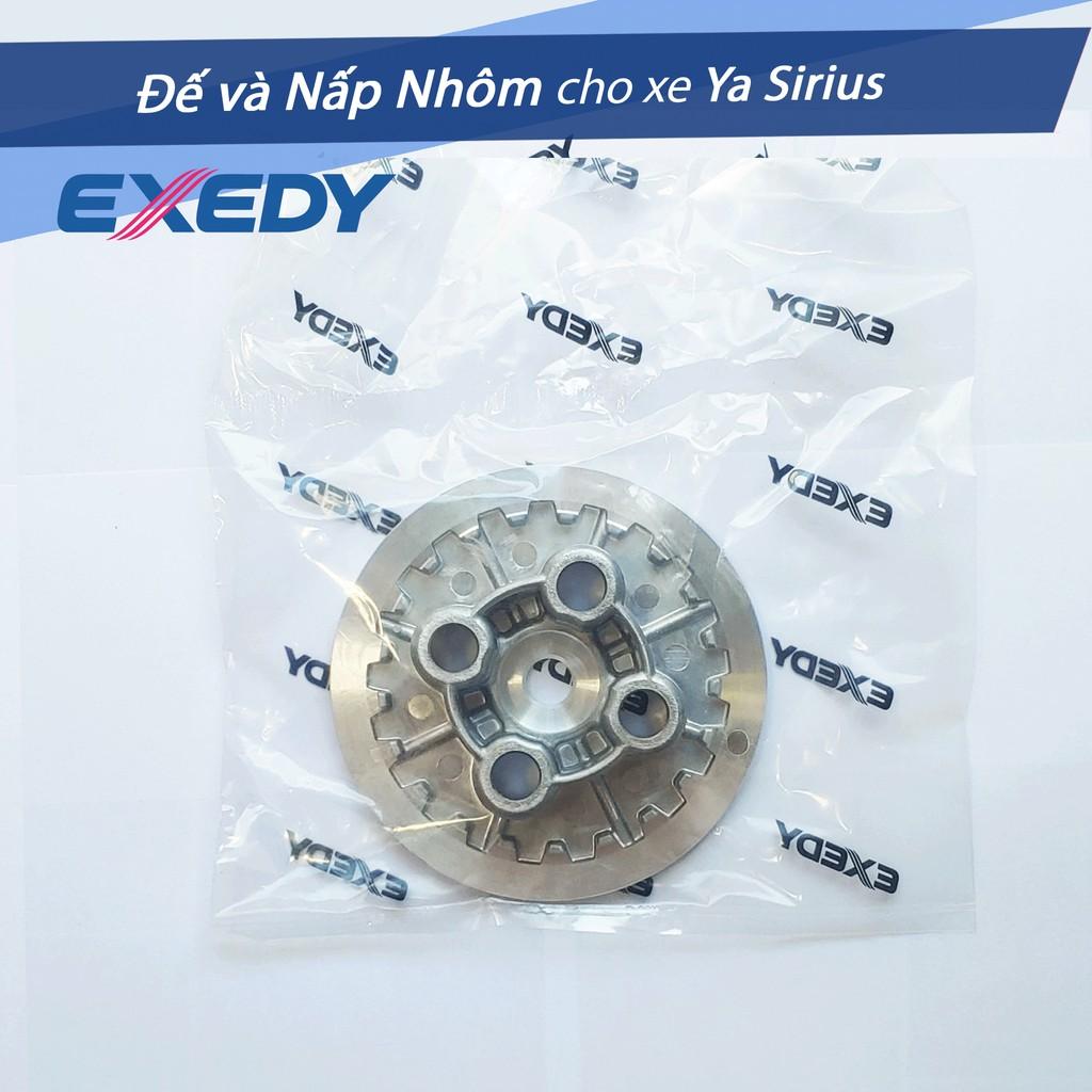 A1 Full bộ đế nhôm mặt ép nhôm Exedy Lá Bố Lá Sắt dùng cho xe Ya Sirius 110 Xăng Cơ