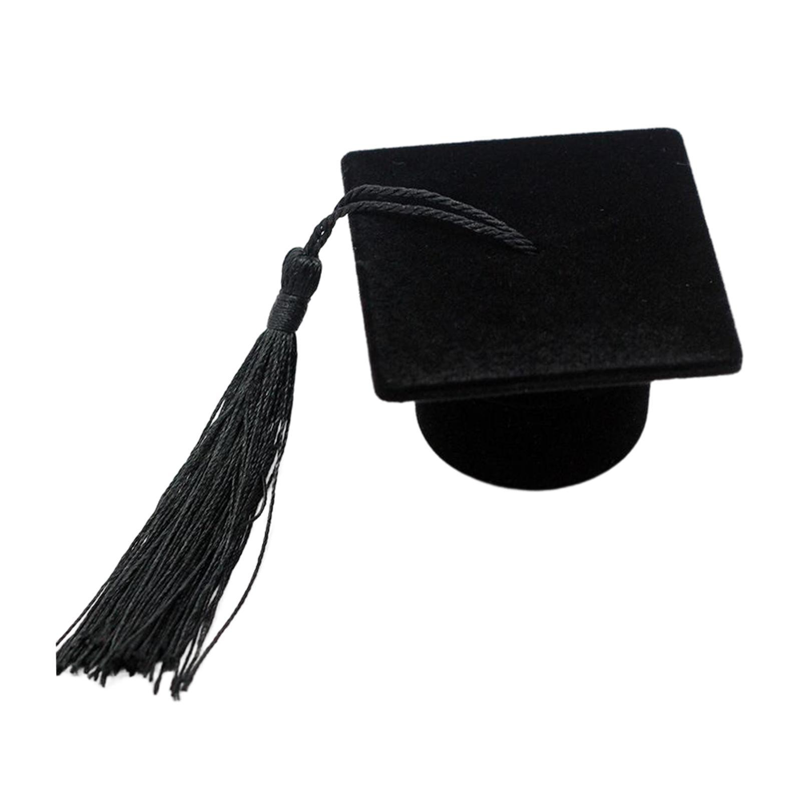 Adorable Graduation Hat Shaped rings Organizer Storage