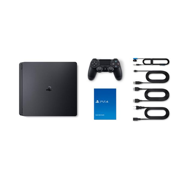 Bộ Máy Playstation 4 Slim Cuh 2218b  Mega Pack Bundle ( 3 Game+ Balo) Tặng Đế Đứng &amp;Bao Silicon- Hàng Chính Hãng