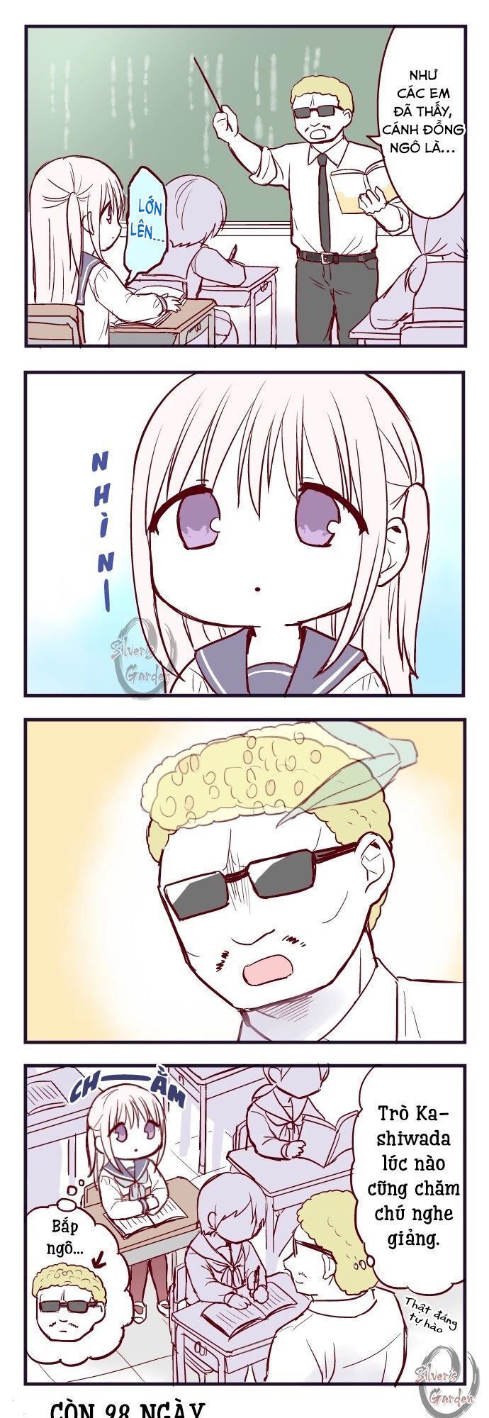 100 ngày giấu nghề của kashiwada chapter 1.5 3