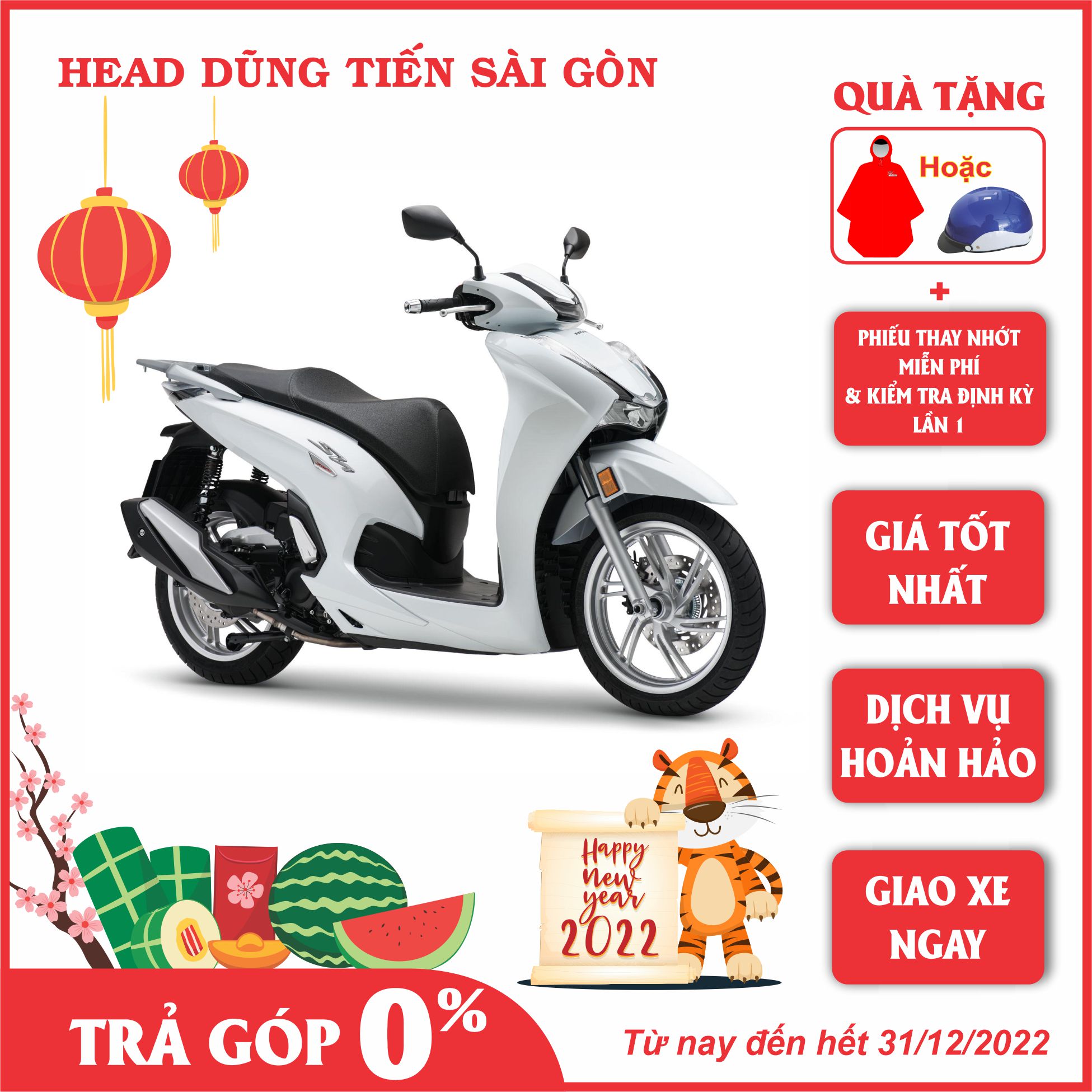 Xe Máy Honda SH350i Cao Cấp - Trắng