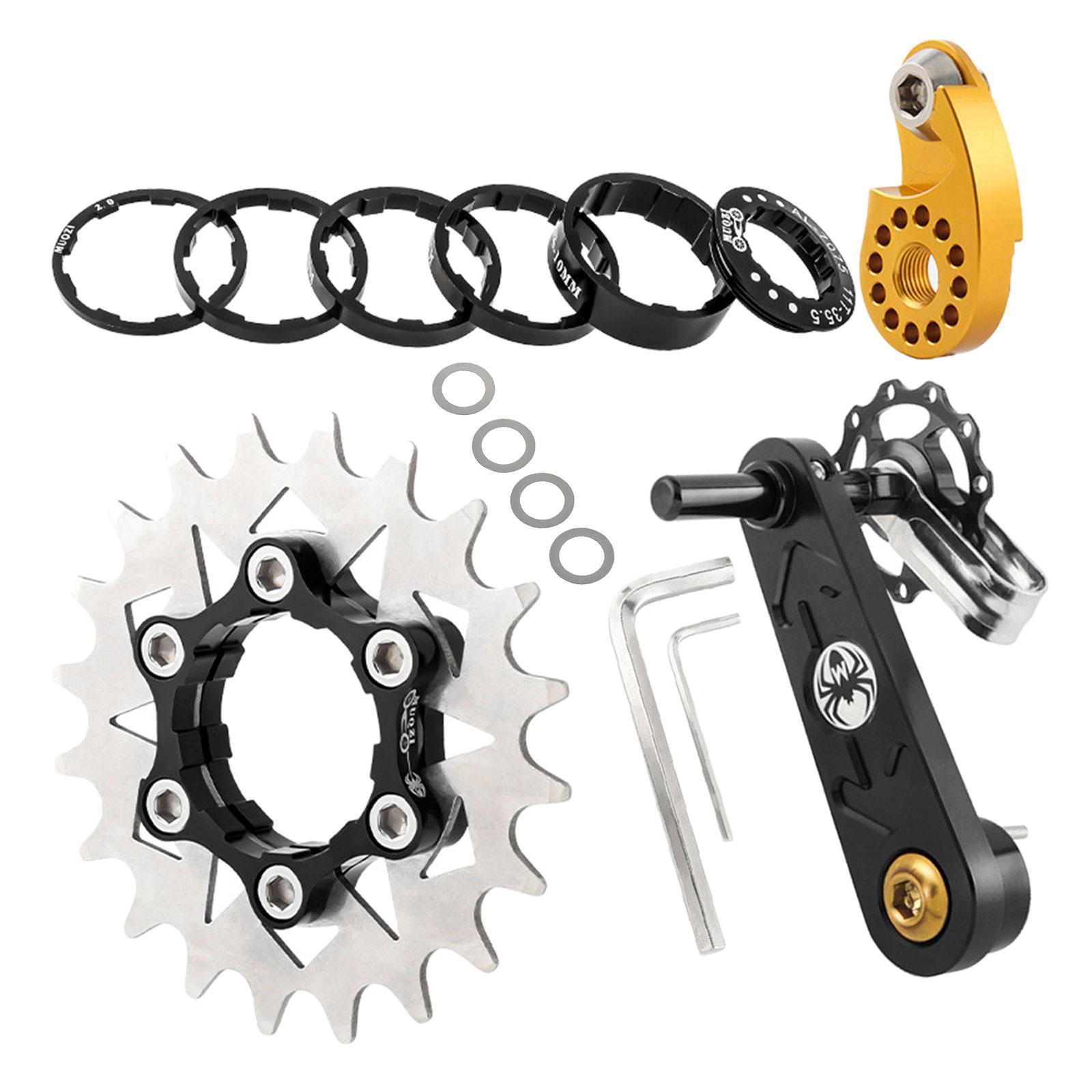 Mountain Bike Single Speed Conversion  Chain Tensioners Bike Cassette Cog