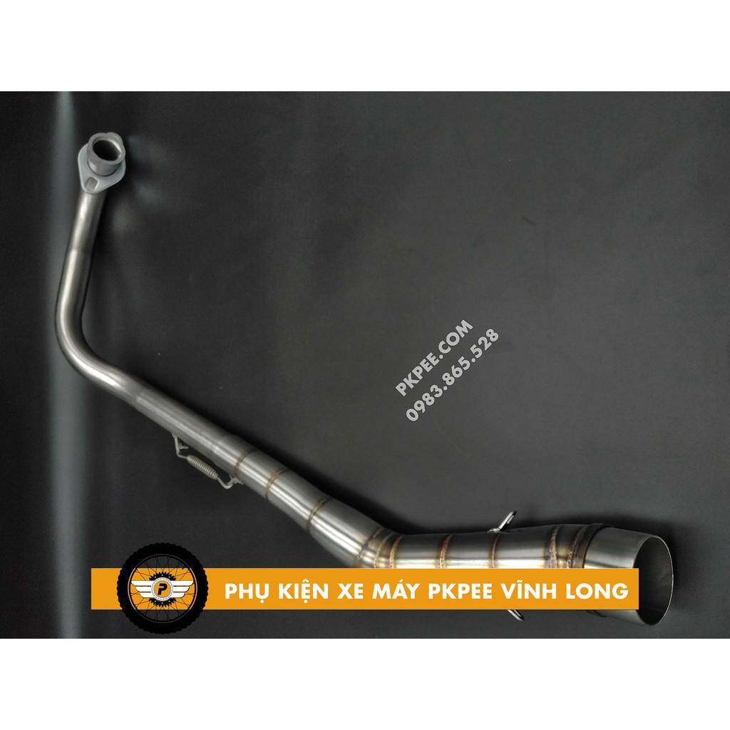 Cổ Pô Tăng 2 Khúc Inox 304 Raider 150 Fi, Satria F150