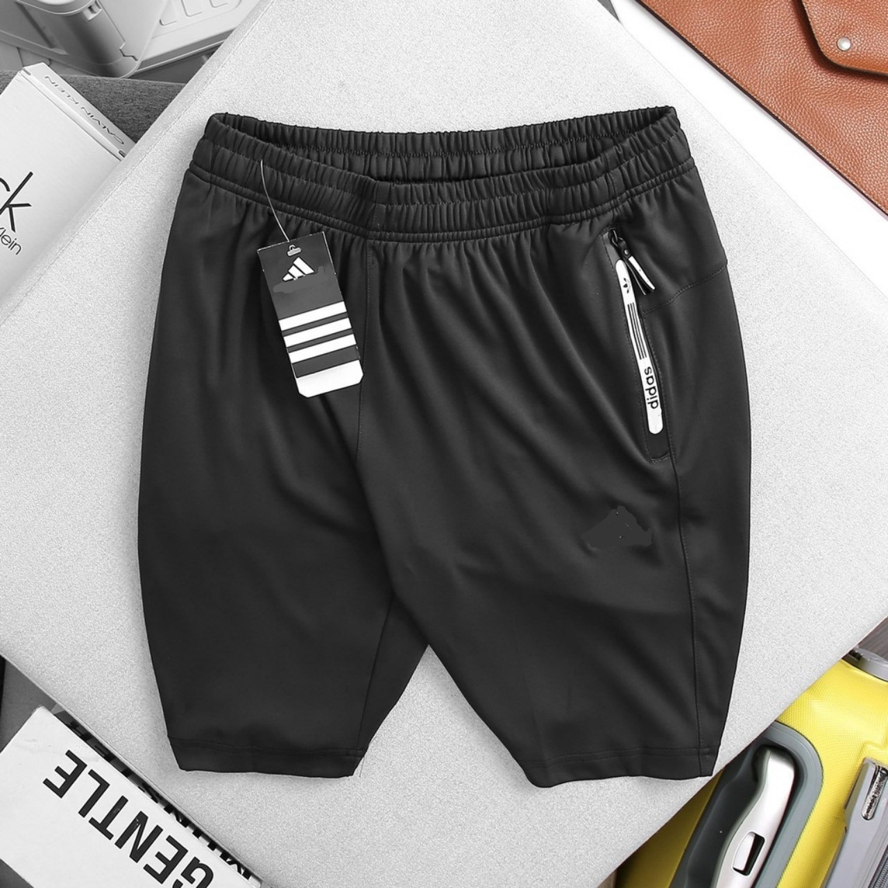 Combo 4 quần short đùi nam thun POLY 2 da