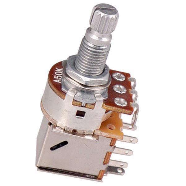 2X Push Pull Potentiometer Switch Control Pot for Electric Guitar Bass A50K
