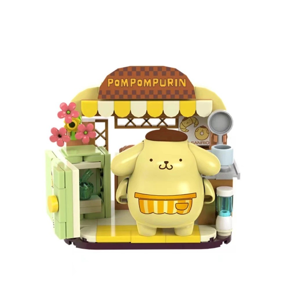Đồ chơi - KEEPPLAY -  20849 Bộ đồ chơi xếp hình mô hình Sanrio chơi vui vẻ ở nhà - lẻ mẫu ngẫu nhiên