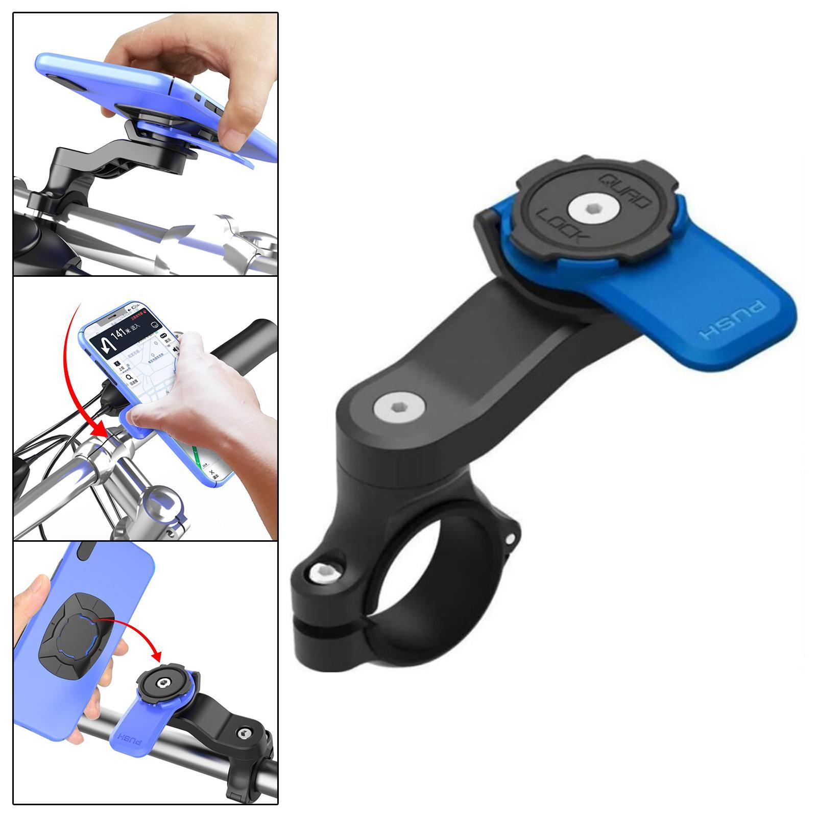 Durable Bike Handlebar Phone Mount Easy Install Stable for Electric Vehicles