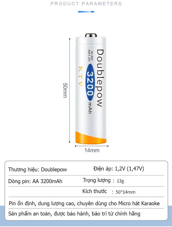 Hộp 4 Pin Tiểu Sạc lại AA 3400mAh Fujimax Dung Lượng Cao Chuyên Dụng Cho Micro không dây - SẢN PHẨM CHÍNH HÃNG