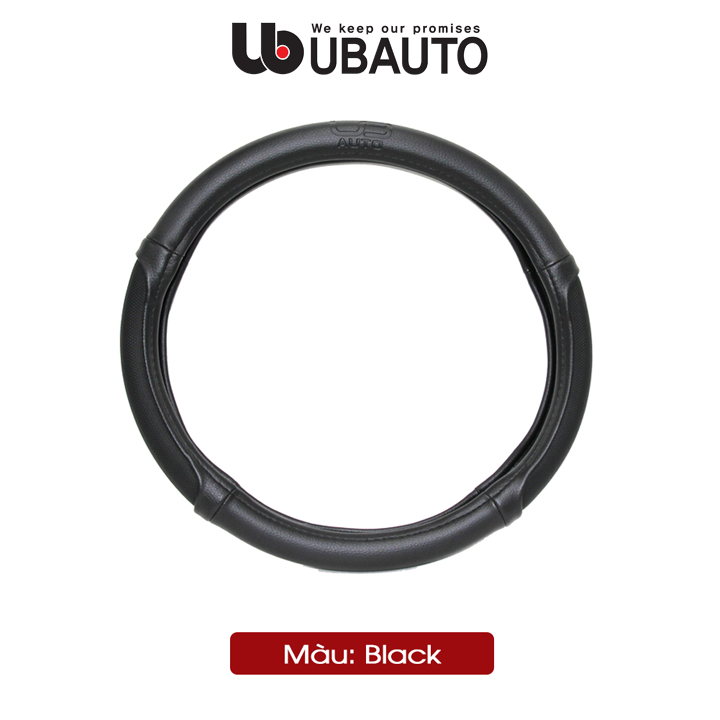 Bọc vô lăng xe ô tô da PU cao cấp chính hãng giá tốt UBAUTO phù hợp các dòng xe có vô lăng 36-38cm