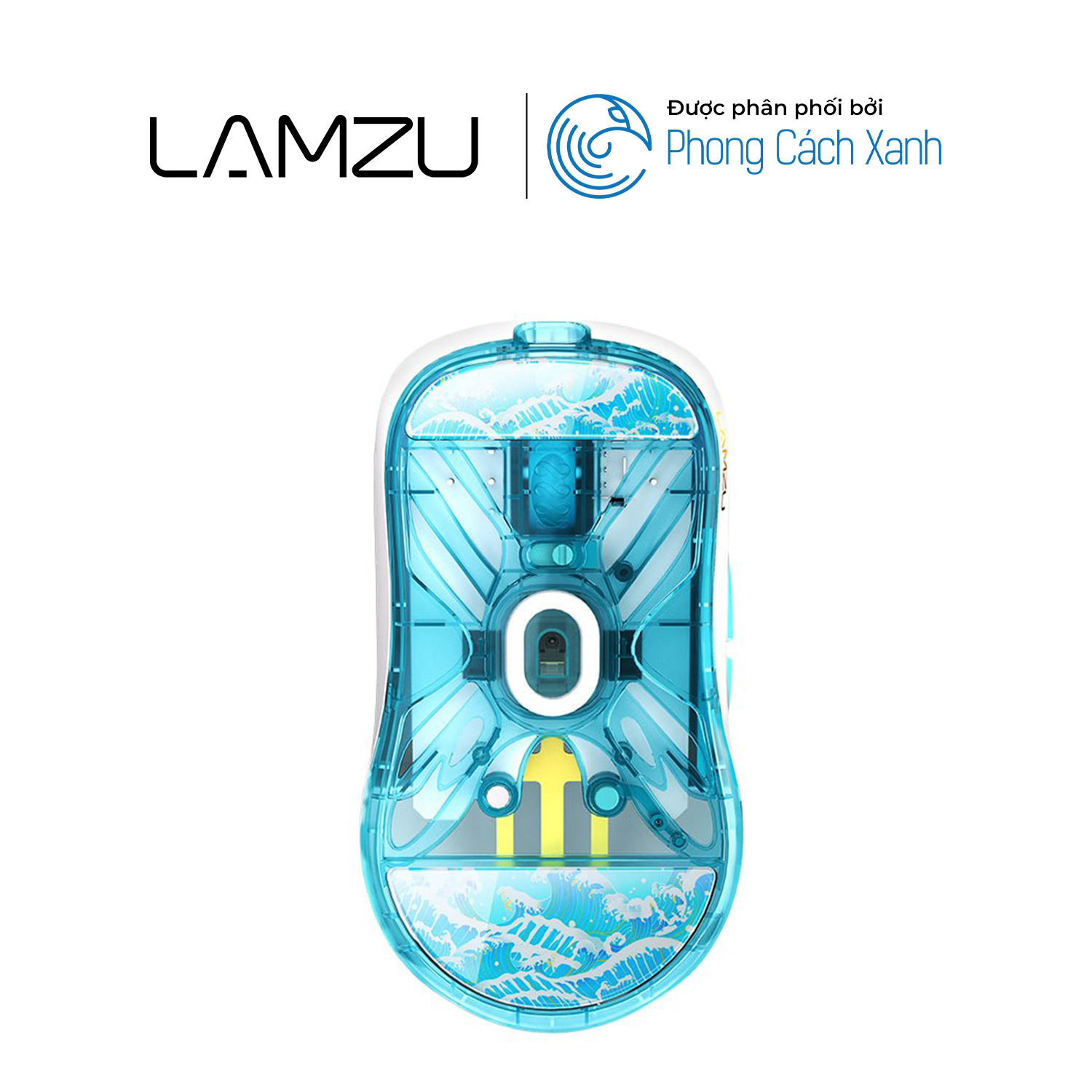 Feet Glass Skates cho Lamzu Atlantis OG V2 - Hàng Chính Hãng
