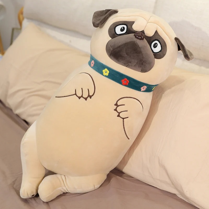 Thú nhồi bông chó Pull mặt xệ dáng đứng - Size 90cm - Quà tặng gấu bông chó pull đáng yêu.