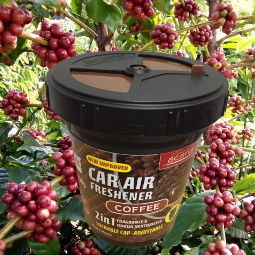 Sáp thơm ôtô Acana Chông say xe Hương Dữa Hương caffe