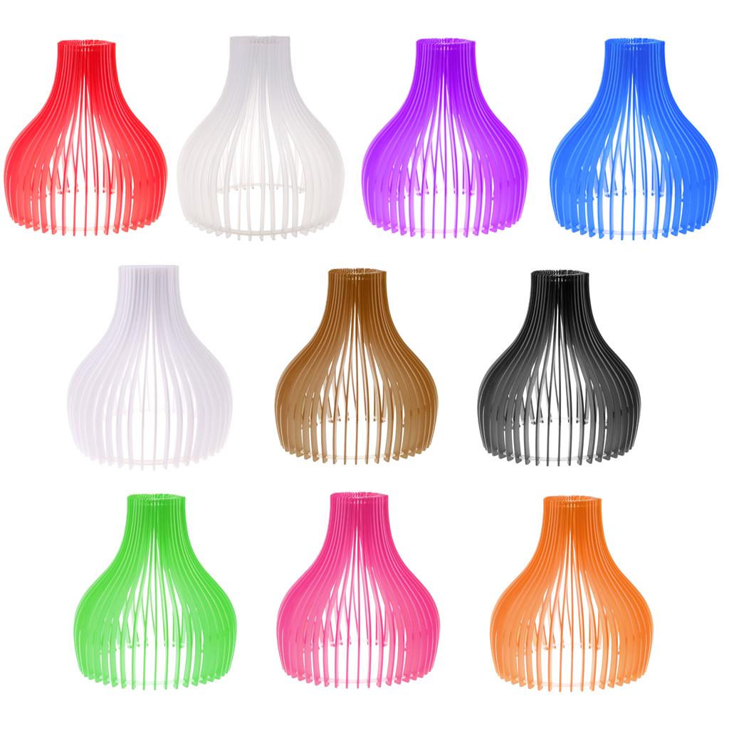 Modern Bell-Shaped Acrylic Ceiling Pendant Light Shade Lampshade Easy Fit Shades Decor