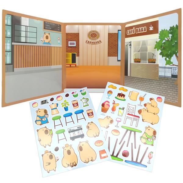 Trò Chơi Bóc Dán Tương Tác Capybara Cafe - Liên Hiệp Thành UBDTTCPBRCFHL