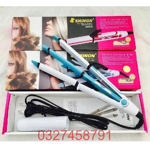 Máy uốn duỗi dập xù tóc cao cấp 4 in 1 shinon SH-8005
