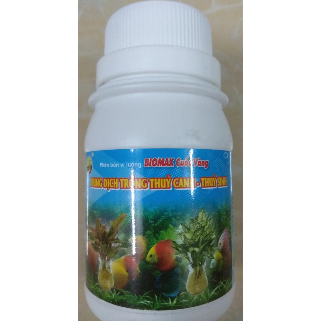 Phân bón vi lượng trồng thủy canh thủy sinh - chai 100ml