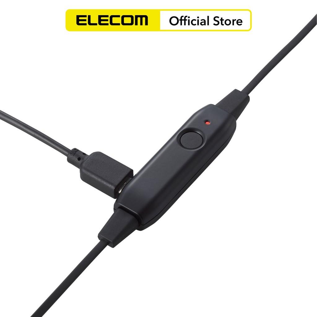 Tai nghe bluetooth ELECOM LBT-HPC16BK - Hàng chính hãng