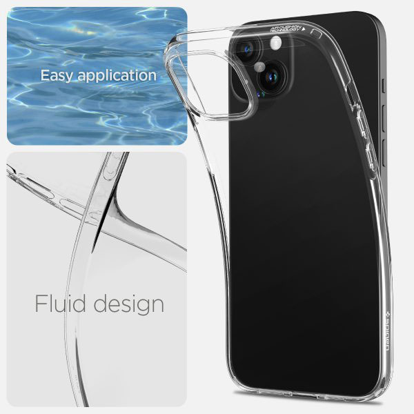 Ốp Lưng Spigen Liquid Crystal Dành Cho iPhone 15/ 15 Plus/15 Pro Max Hiển Thị Rõ Ràng Màu Sắc Và Chi Tiết Điện Thoại Hàng Chính Hãng