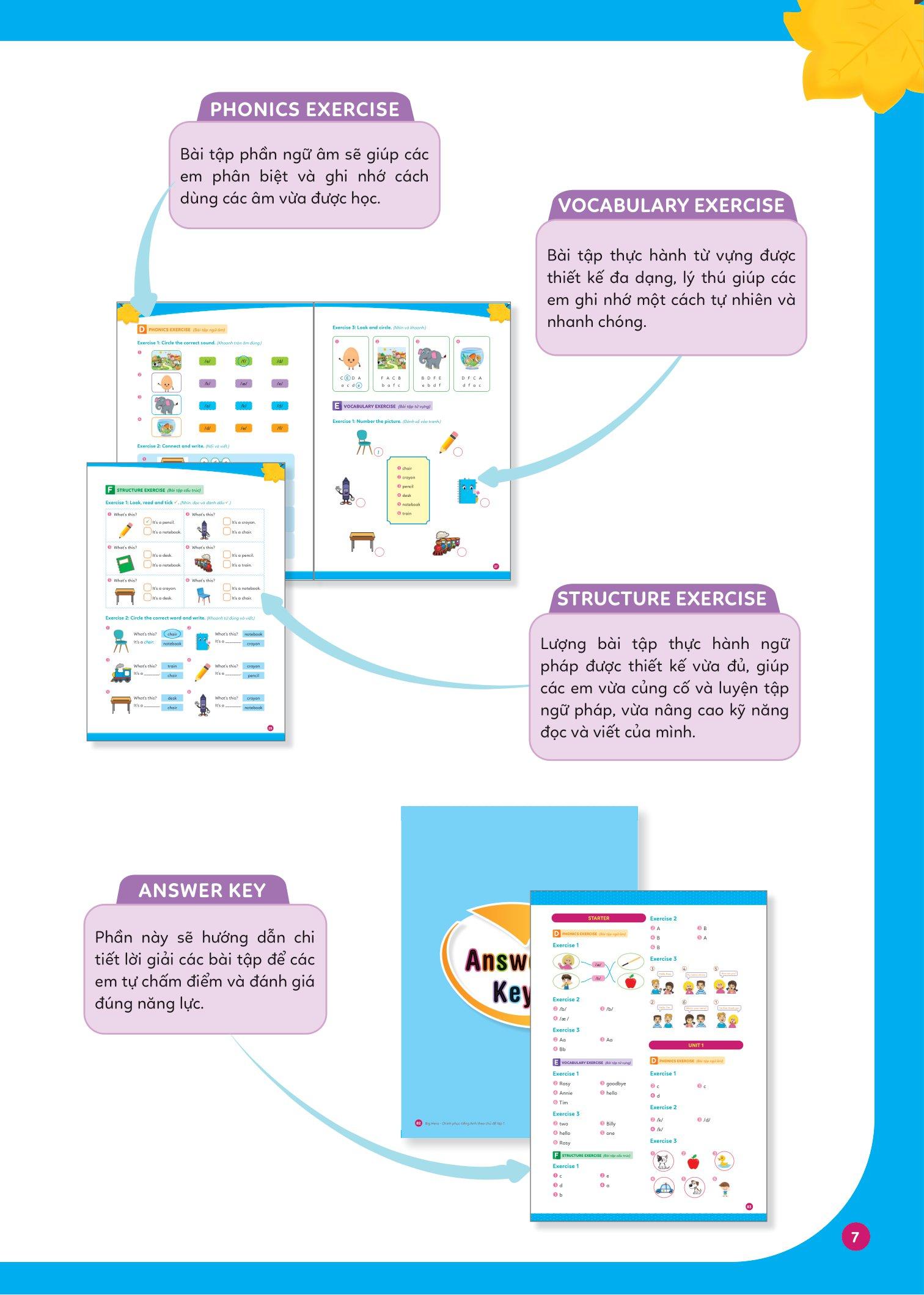 Big Hero - Chinh Phục Tiếng Anh Theo Chủ Đề Lớp 1