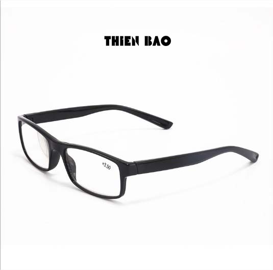 Kính lão thị , viễn thị loại cao cấp Đen Nhám cực đẹp, tròng chuẩn độ NAM NỮ Nhật bản loại I KVD034 hàng đẹp TR90