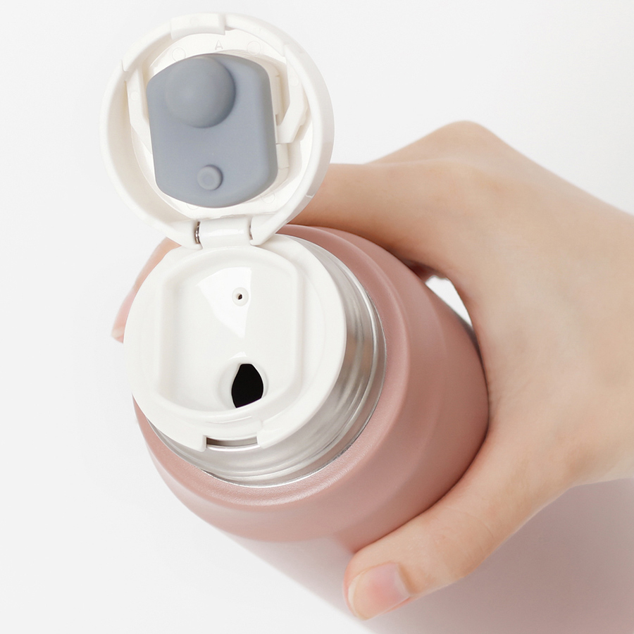 Bình giữ nhiệt Lock&amp;Lock Maman Cup Vacuum Bottle LHC1487GRY 505ml