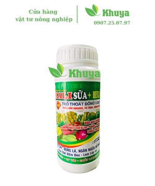 Phân bón PK Sumo Kali Sữa + Hexa 500ml Trái lớn nhanh - Vô gạo - Chắc tới cậy