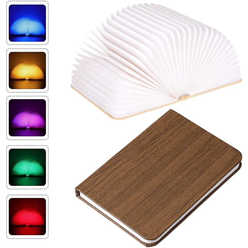 Đèn Ngủ Nam Châm Phát Sáng Hình Quyển Sách Độc Đáo