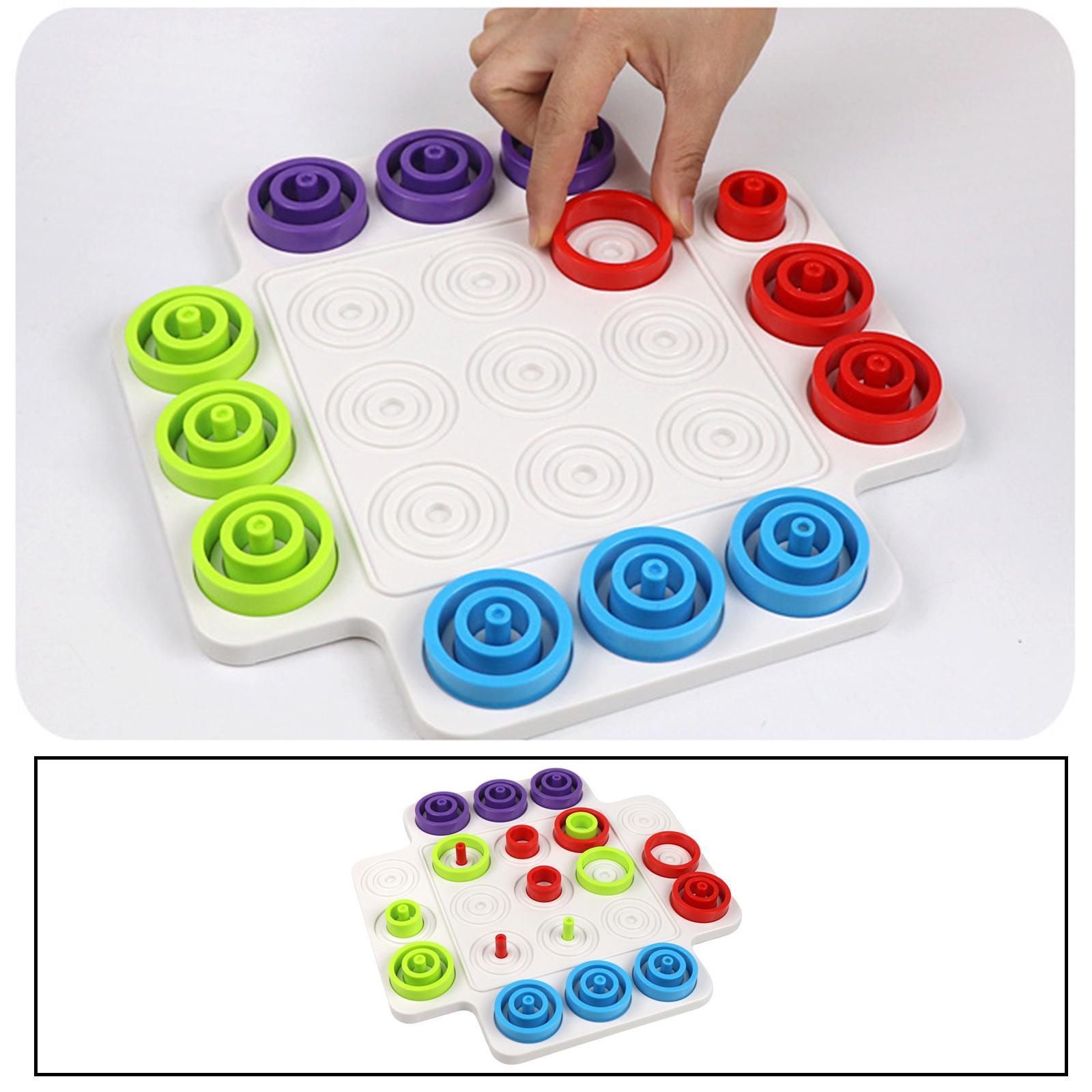Multiplayer Rings Chess Puzzle Toys Hands Brain Training for Boys Girls