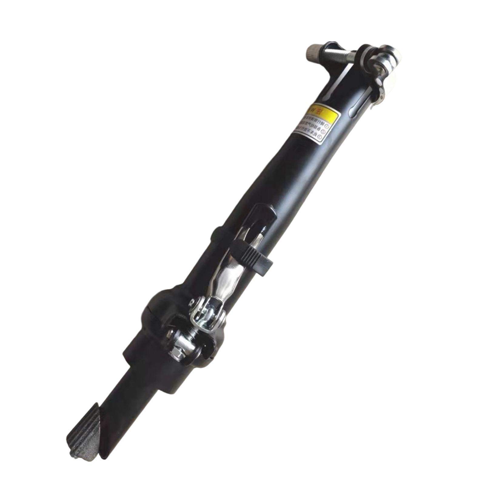 Aluminum Alloy 25.4mm Folding Stem, Portable Parts Accessories Riser Stem Lightweight for Repair Electric Bicycle Cycling MTB