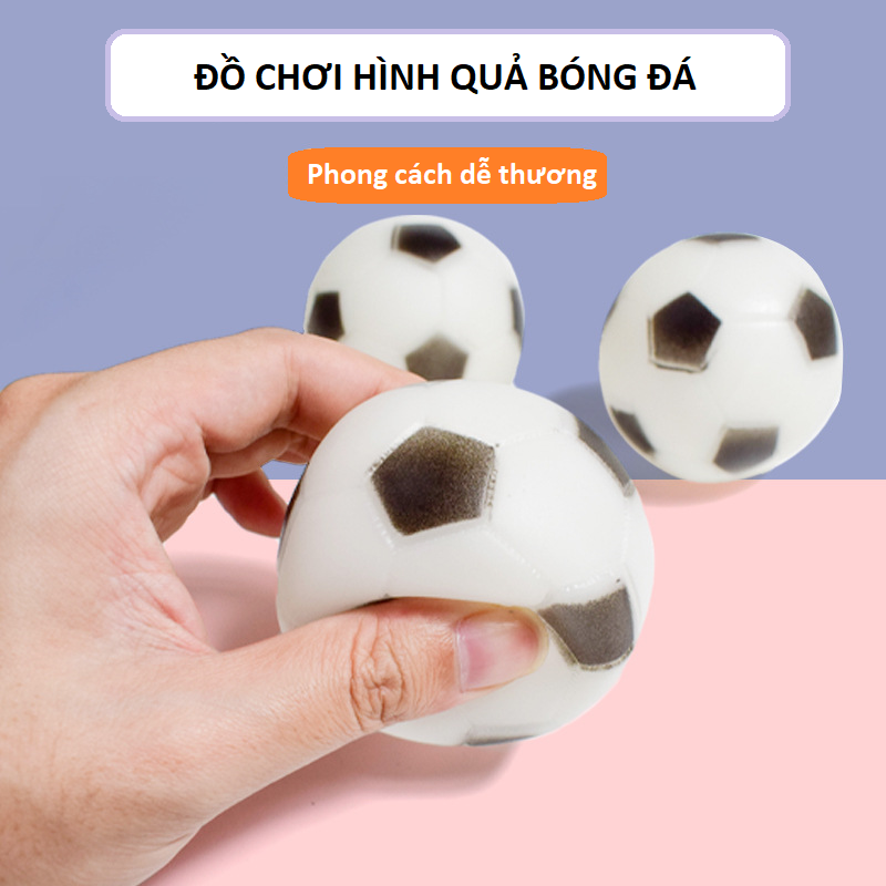 Đồ Chơi Chó Mèo Hình Quả Bóng Đá Phát Tiếng Kêu