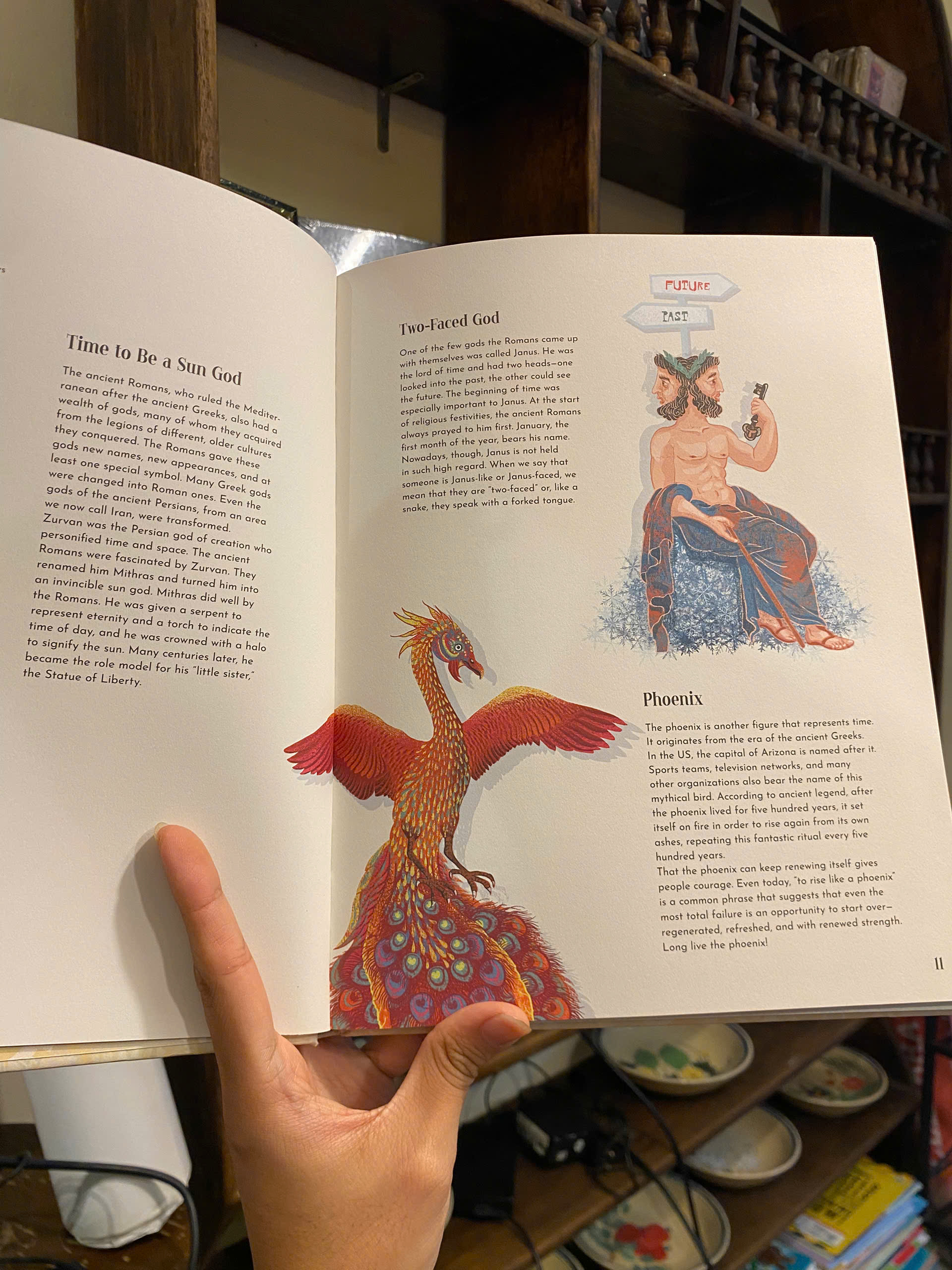 Sách - The Book of Time by Kathrin Koller | Children's Infographic Book - Nature and Science Book